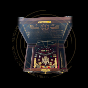 Golden Gun Imperial Box 5 Bullets With Certificate of Authenticity